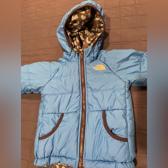 North Face thermal ball reversible winter jacket - Picture 1 of 4